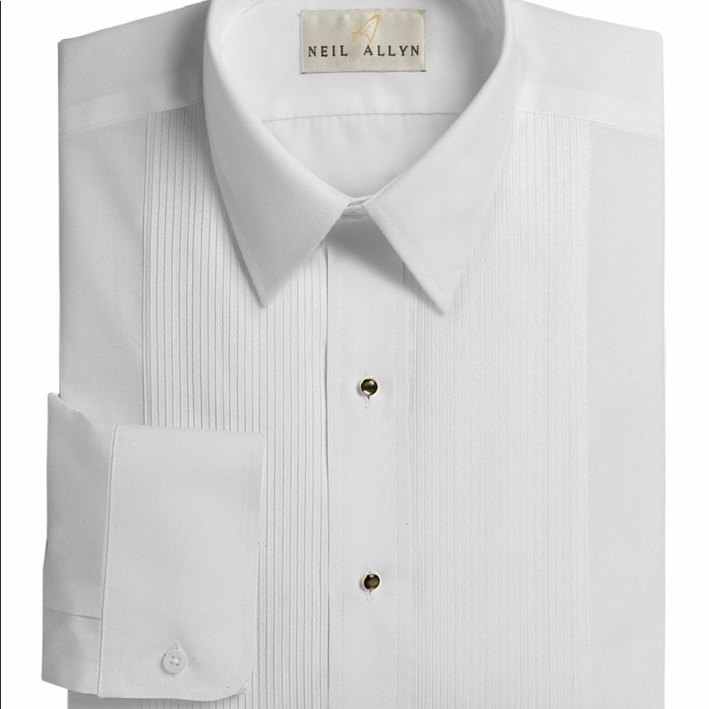 Tuxedo dress shirt Multiple Sizes